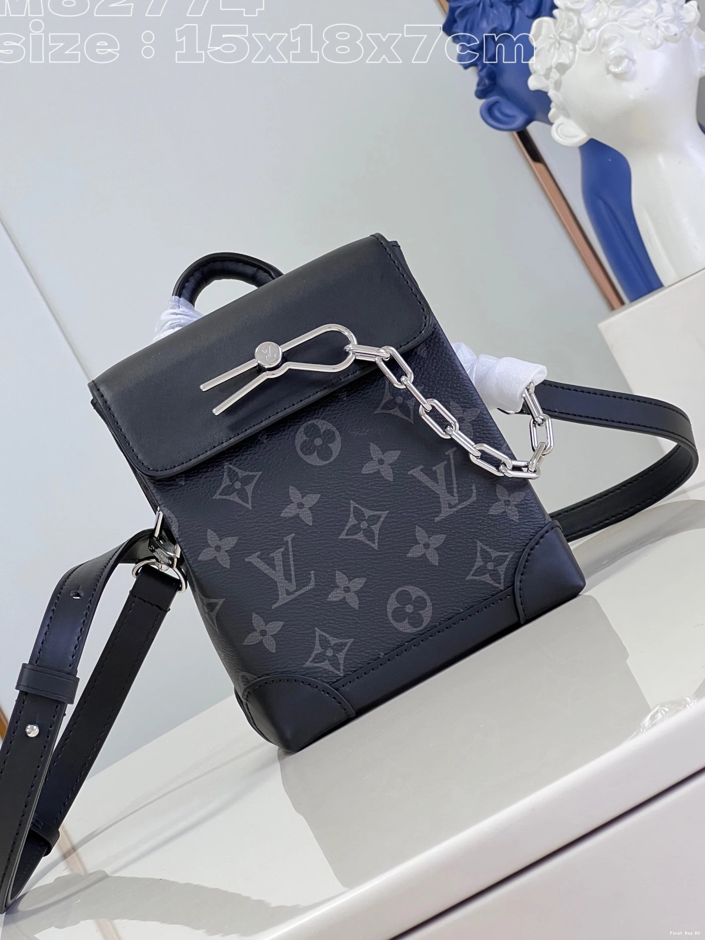 First bag ru VUITTON LOUIS Steamer Nano 0804